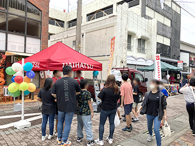 ダイハツ長崎ブースの様子